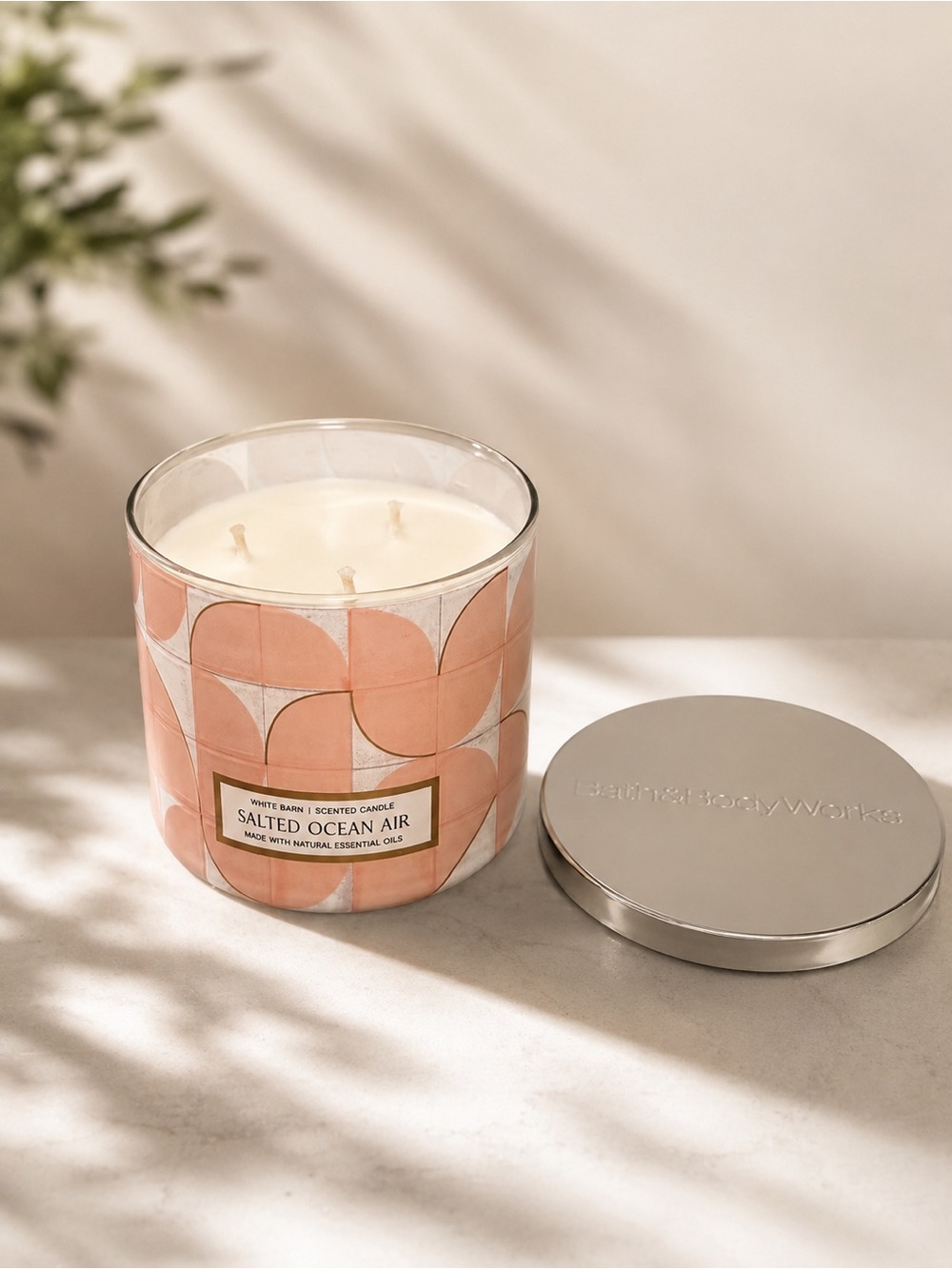 🌊 Salted Ocean Air 3-Wick Candle